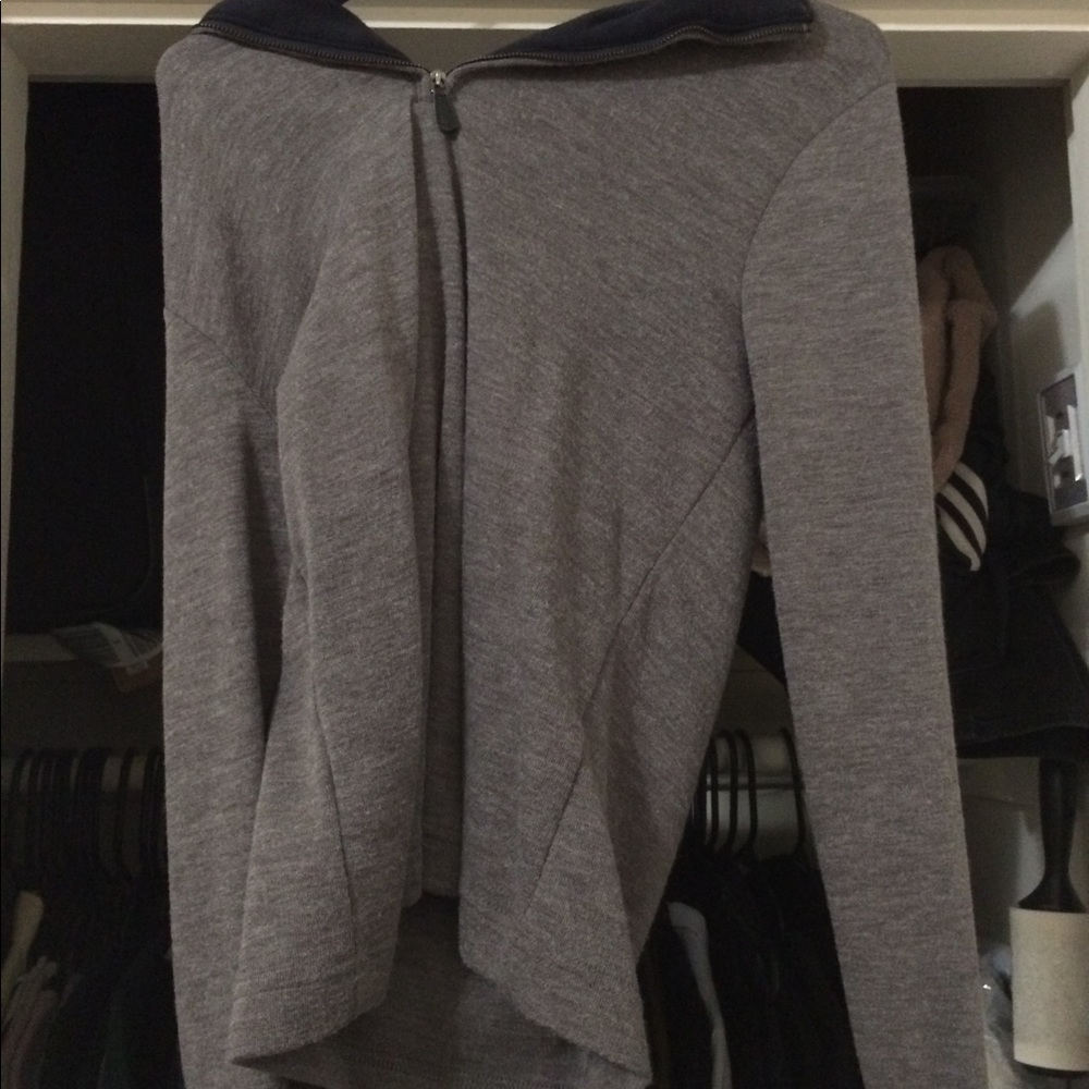 Gray sweater banana republic men XS